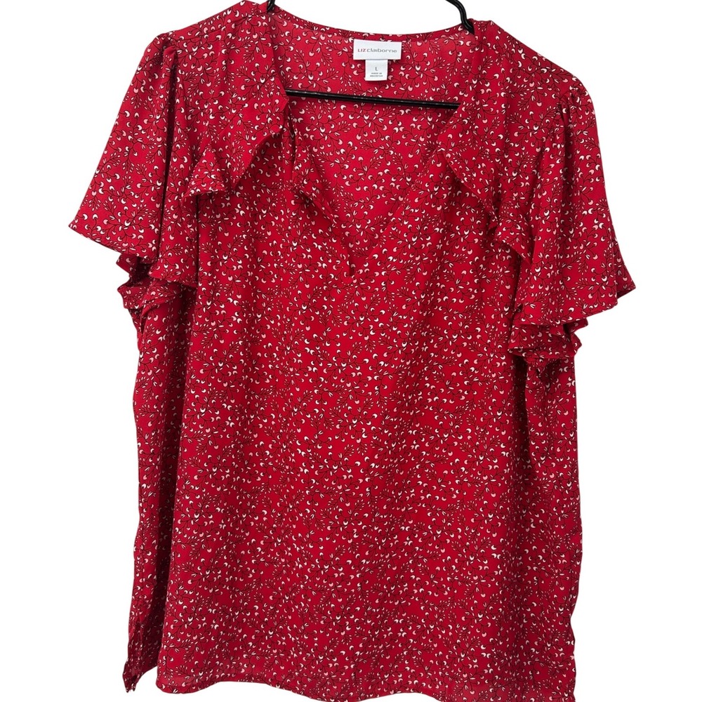 Women's Tops Bundle Size L Mixed Brands Talbots Liz Claiborne Casual Boho Lot - Picture 6 of 13